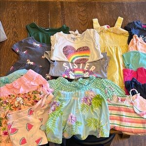 2T Girls Summer 17pc Lot